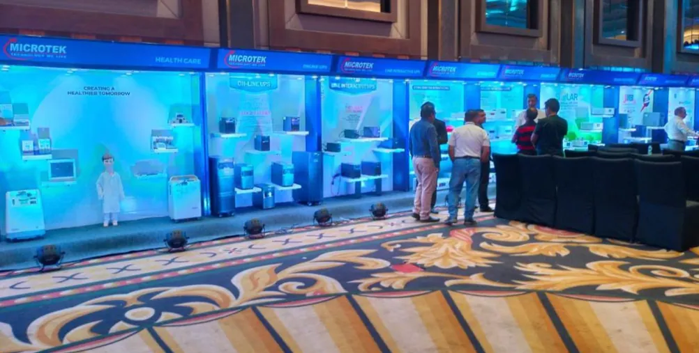 Government conference setup
