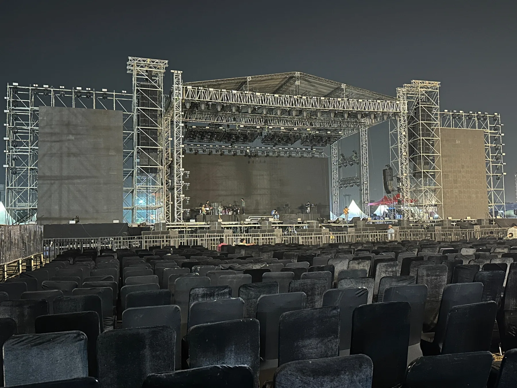 Large scale concert stage production by Zero Gravity Productions