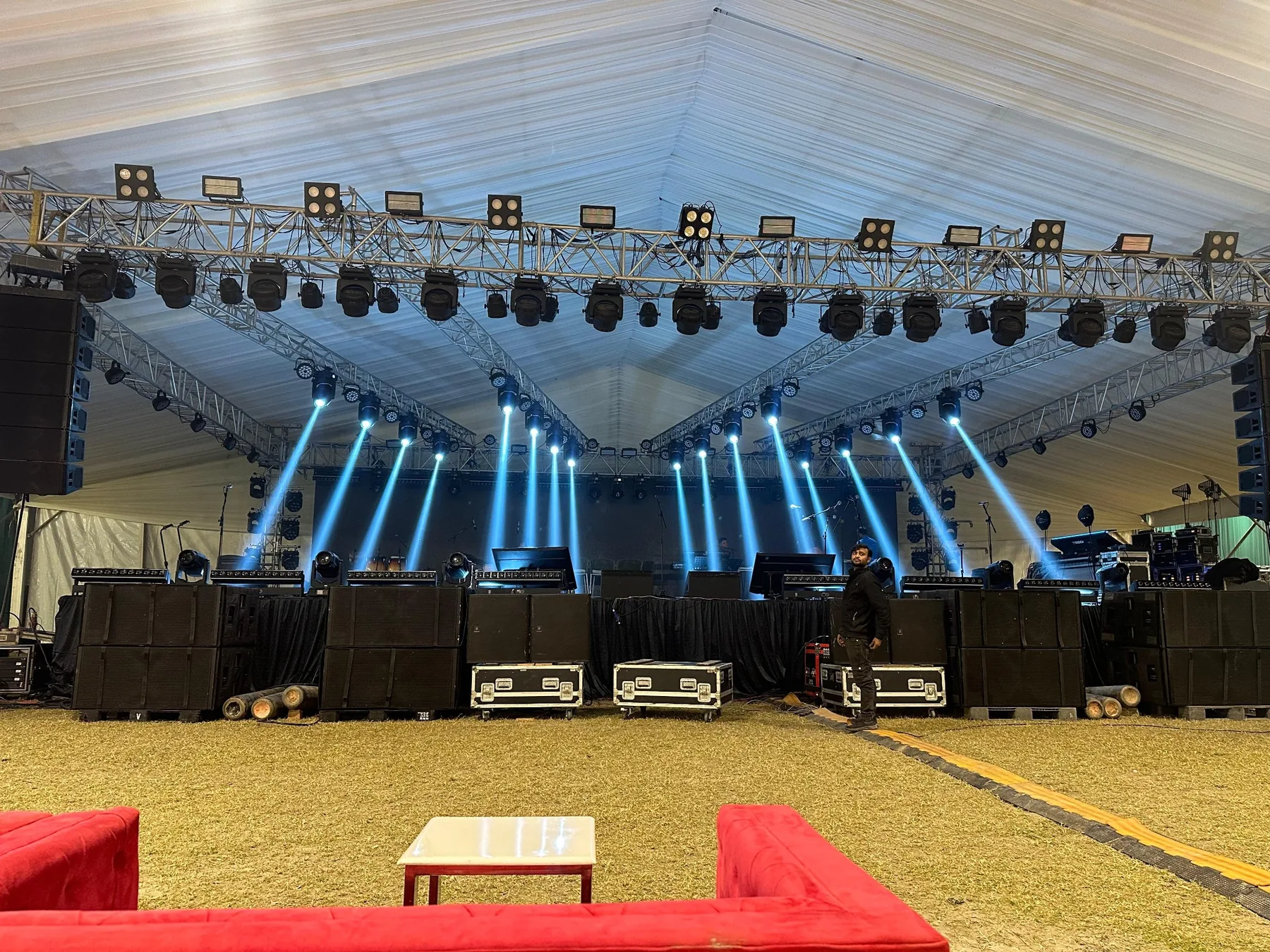 Lighting sound and stage execution